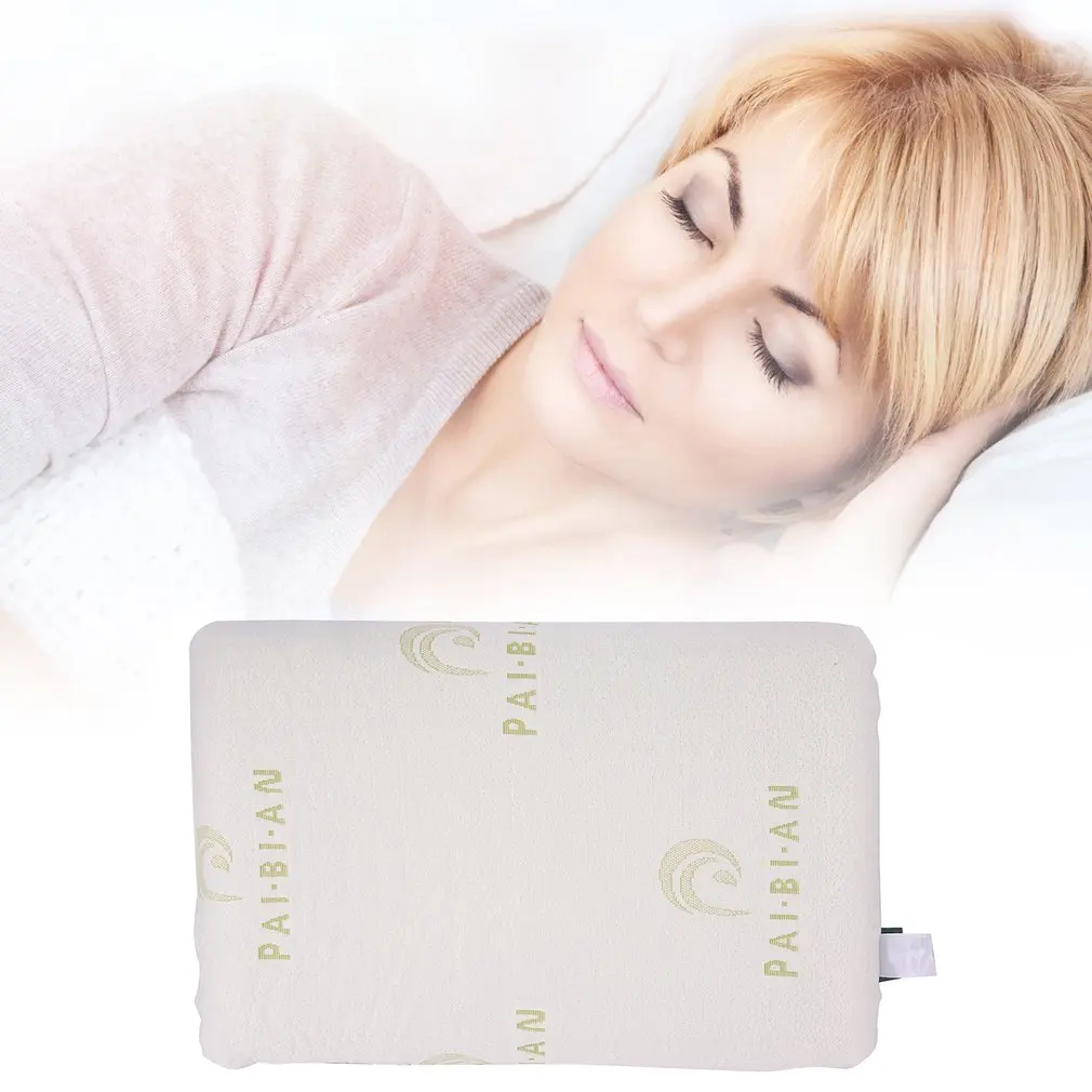 Latex Pillow Bread Pillow(Small) PB14-1 Hard Baby Sleeping Pillow Sleeping Bedding Cervical Massage Pillow