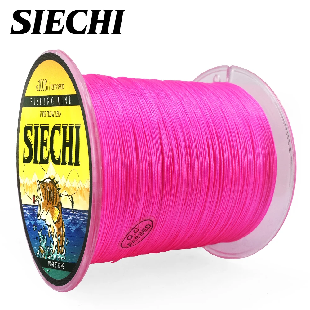 SIECHI 8 прядей PE плетеная рыболовная леска соленая Экстремальная супер сильная