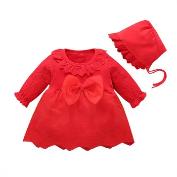 

Girls'Spring Dresses, Autumn Baby Dresses, Children's Dresses, Long-sleeved Bow Knots, Sweet and Lovely Children's Skirts 30