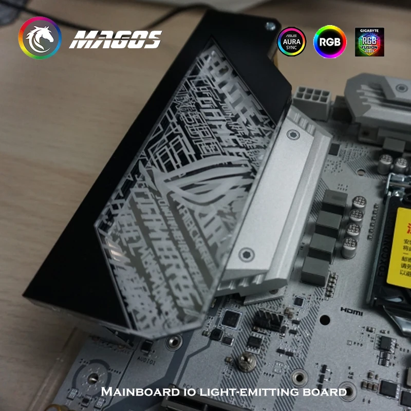Jogador de Jogo - o Painel Placa-mãe Personalizável Diy Suporte 12v 5v Argbsync m - b i Rgb - Imagem 5
