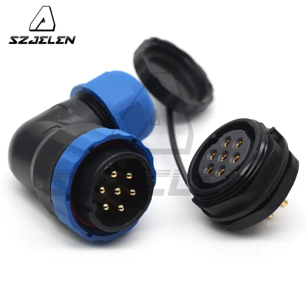 

SD28TA-ZM, waterproof connector 7 pin,Panel Mount connectors, IP67, Industrial equipment Power cord connector plugs and sockets