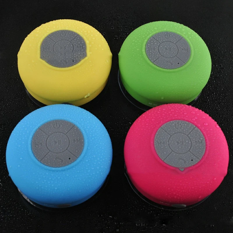 Мини Bluetooth Динамик Портативный водонепроницаемые беспроводные динамики Водонепроницаемый Bluetooth 3,0 Динамик чехол для телефона