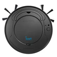 Robô automático 3-em-1 inteligente sem fio varrendo aspirador de pó seco molhado máquina de limpeza de carregamento inteligente aspirador de pó casa