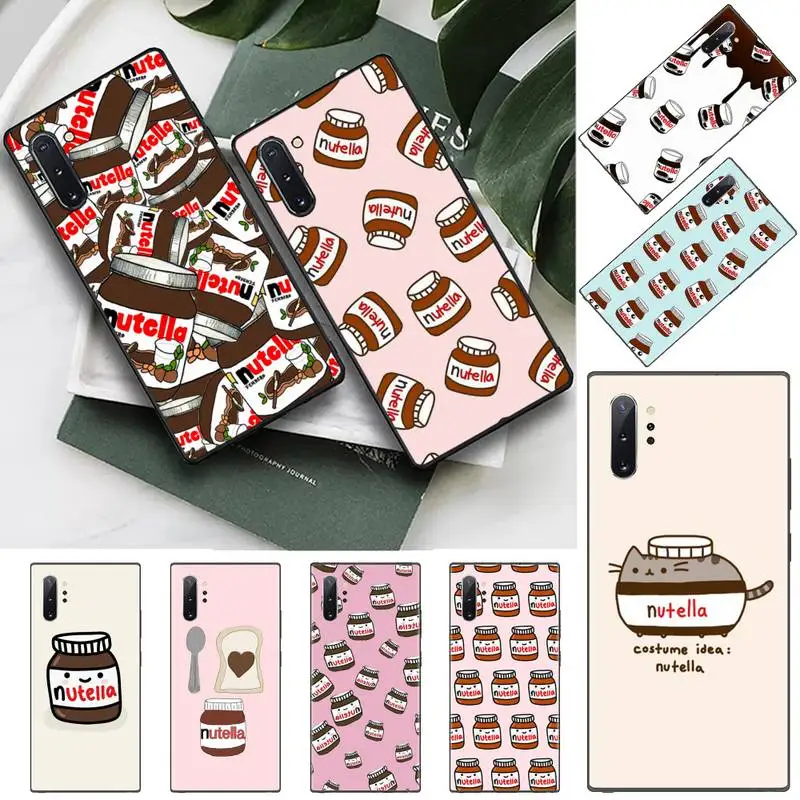 

Nutella food Phone Case For Samsung S6 S7 edge S8 S9 S10 e plus A10 A50 A70 note8 J7 2017