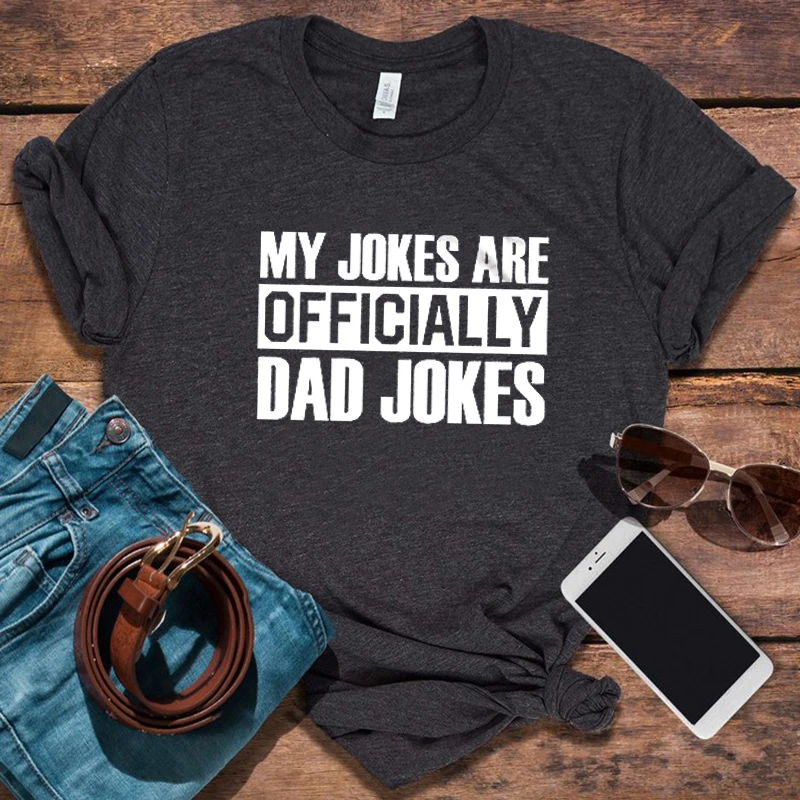 My jokes are officially dad jokes shirt Clearance