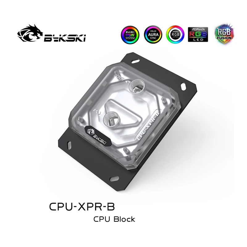 Bykski CPU водный блок для AMD Ryzen3/5/7 Thread Ripper AM4 AM3 + AM2 FM2 FM1 XPR B|Кулеры/вентиляторы/системы