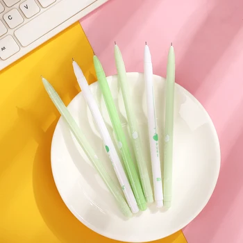 

JIANWU 2pcs/set of 0.5mm Creative Rubbing Fragrance Fresh Fruit Flavor Gel Pen Kawaii Stationery Kawaii Supplies Back To School