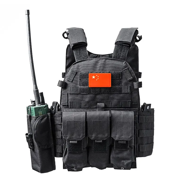 Многофункциональный тактический жилет военный Molle боевой штурмовой CS для