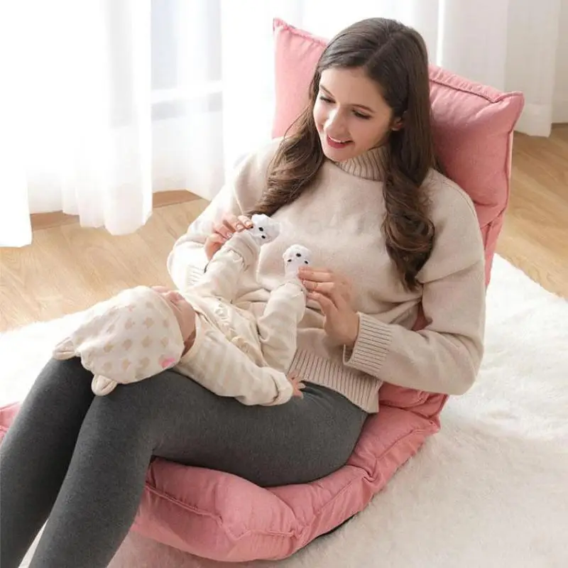 Breastfeeding artifact breastfeeding chair sitting confinement waist support lazy bed backrest baby |