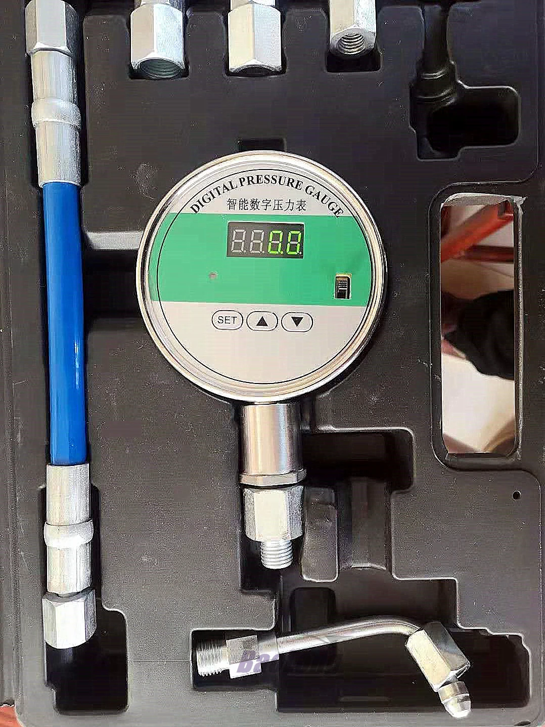 US $119.00 2550bar High Pressure Common Rail Pump Plunger Pressure Test Tool Set with Digital Pressure Gauge Diesel Pump Piston Repair