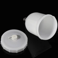 600 мл горшок контейнер для краски пистолет-распылитель чашка пистолет-распылитель горшок гравитационная подача принадлежности пистолета-распылителя для распылителя краски