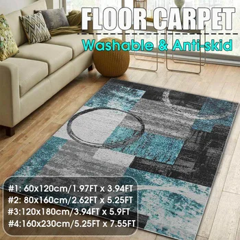 

Nordic Modern Carpet Polyester Rug and Carpets for Living Room Floor Child Kids Play Mat Bedroom Bathroom Home Door Carpet