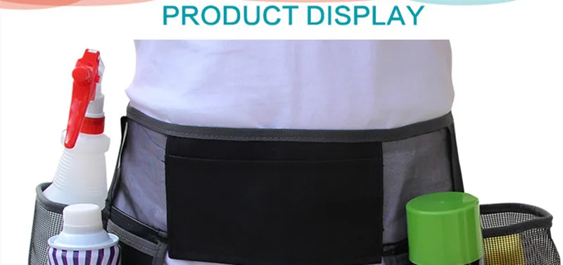 Aixiangru-Multifunctional Storage Bag Pack for Staff, Nylon Tool Belt for Cleaning, Household Accessories