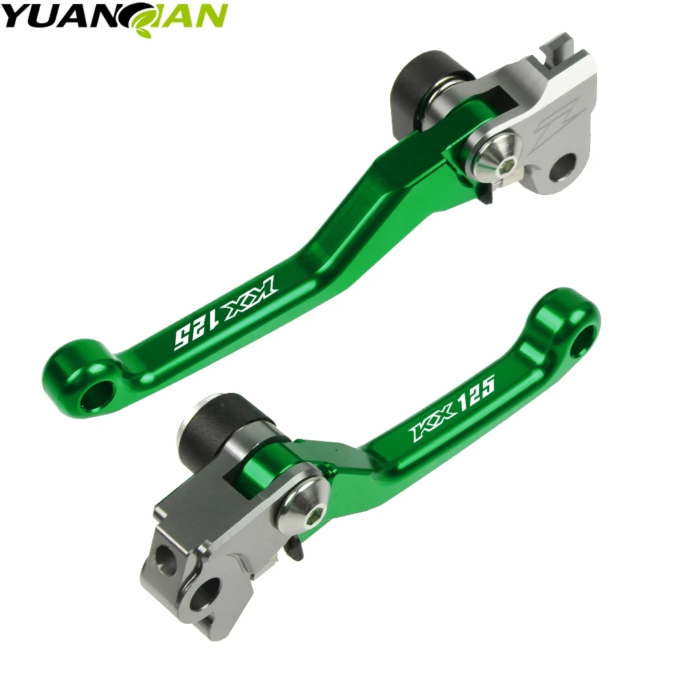 Для Kawasaki KX125 KX 125 2000 2001 2002 2003 2004 2005 Мотоцикл Байк складной тормозной рычаг сцепления для мотокросса ручки рычаги