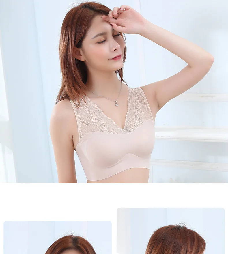 Explosion Lace Bra beauty Back Bralette женский без стального кольца, тонкое Спортивное нижнее белье, бюстгальтер для сна, мягкое нижнее белье
