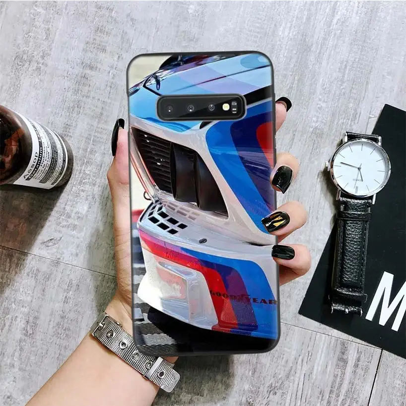 Спортивный автомобиль M3 черная крышка чехол для телефона для samsung Galaxy A50S A10S A20S A10 A20E A30 A40 A50 A70 M40 M30S A80 корпус под плетенную сумку - Цвет: BA346-5