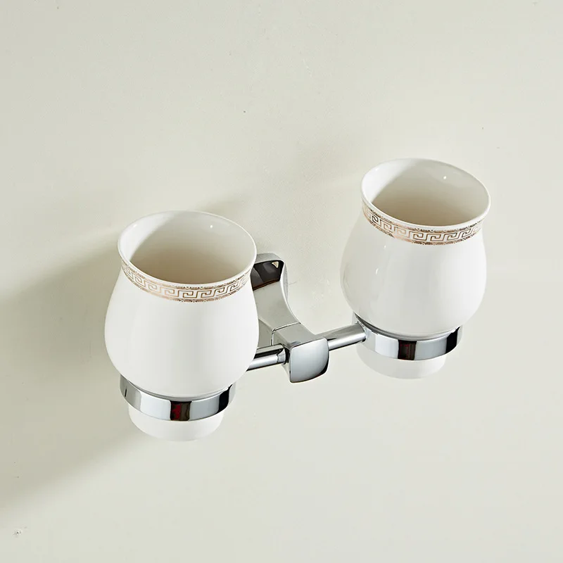 Напрямую от производителя продажи трансграничной чашки Зубная щётка Шуан bei jia мыть Нержавеющая сталь Керамика чашки Гостиничное оборудование доступа к