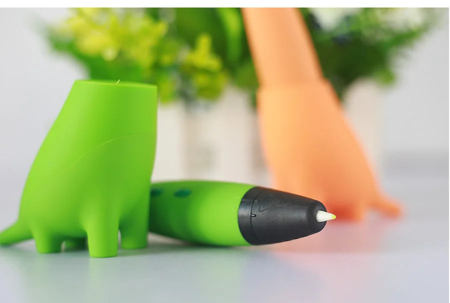Lihuachen 3D Ручка для детей динозавр стебель игрушки 3D печать Ручка мини принтер Рисование Живопись Художественный набор с 2 скоростями безопасный режим сна