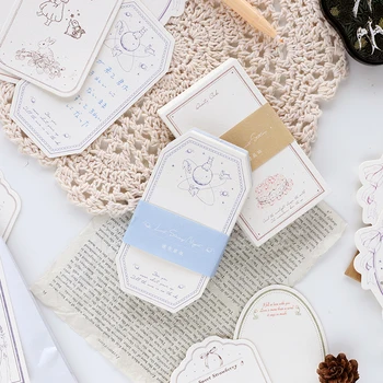 

Yoofun 40 pcs Willows Town memo pads kawaii stationery Notepads Original Creative Laptop Luggage Celebrating Christmas Memo Pads