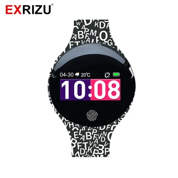 

EXRIZU H8 Smart Band Color Sport Pedometer Fitness Tracker Wristband Wearable Devices for iOS Android Men Women