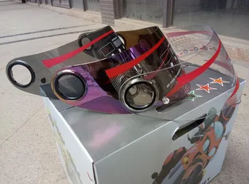 

Motorcycle helmet Anti-UV PC visor Lens full face helmet visor mirror Lens for cat helmets