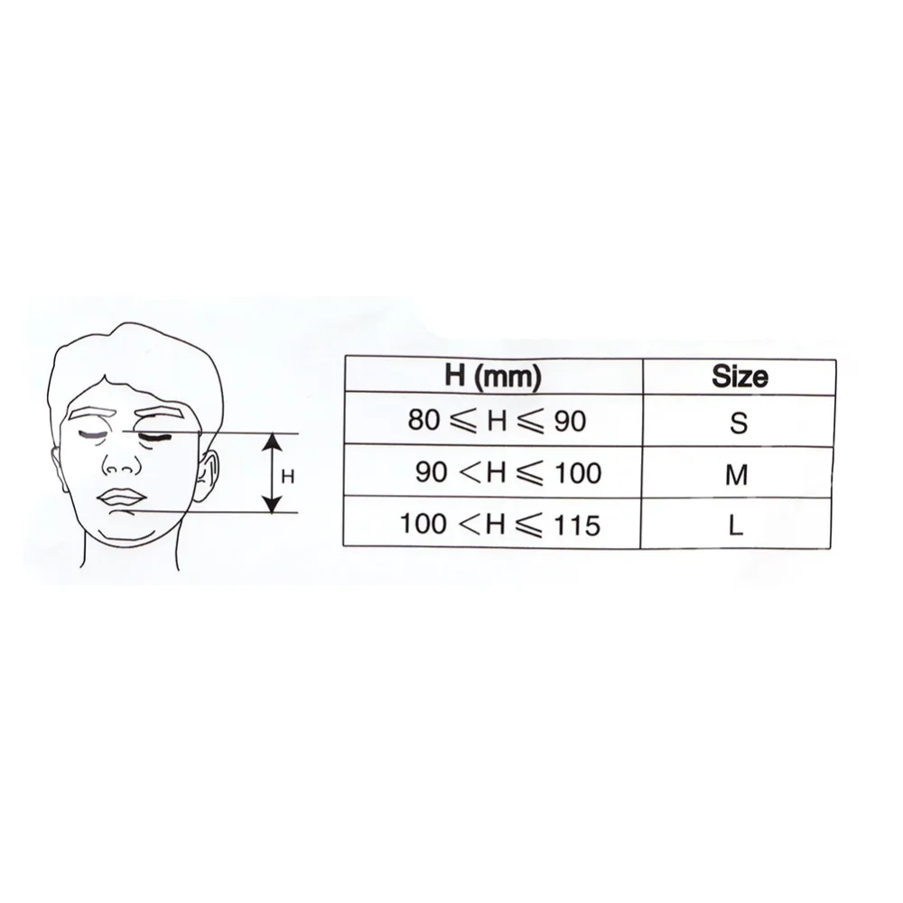 Полная маска для лица CPAP Авто CPAP BiPAP маска W/Бесплатный головной убор Белый s m l для апноэ сна OSAS храп людей респиратор маски