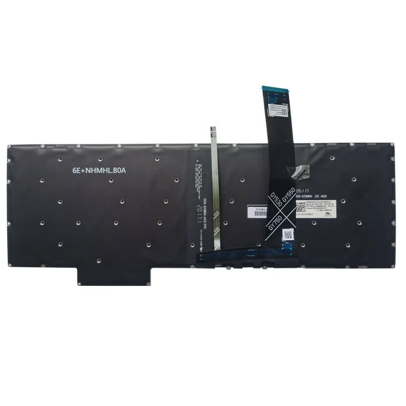 Novos Eua para Lenovo Legion Pro 16ith6 16ach6h 16iah7h 15ach6 17ach6 515imh05 Substituir Teclado do Portátil Retroiluminado Inglês - Imagem 4