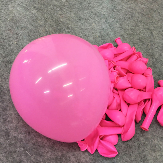 5inch Chrome Metallic Latex Balloons Pure Color Macaron Pink Inflate Air Globos Birthday Party Wedding Decoration Supplies