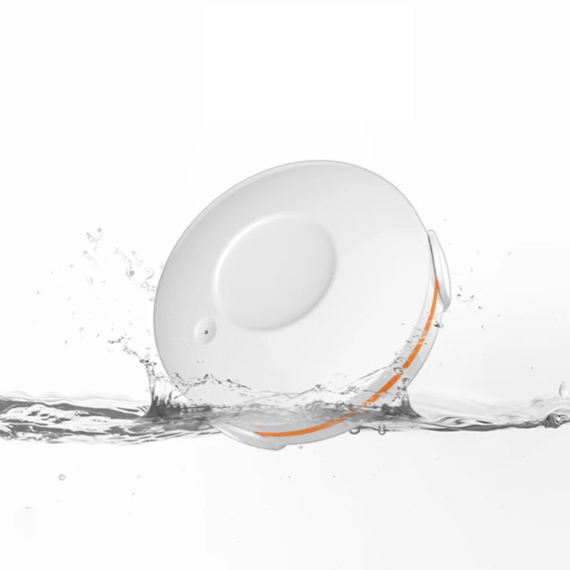 Tuya ZigBee 3 0 детектор утечки воды Встроенный датчик потока уведомления