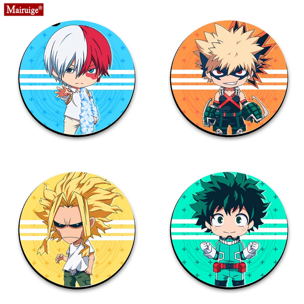 

Uzumaki Naruto Character Anime Mouse Pad Japan Gaming Computer Round Mousepad Desk Mat 20x20cm Gamer Padmouse Notebook Xiaomi