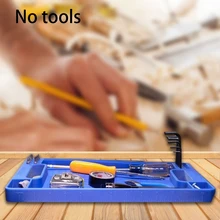 Лоток для инструментов прочный нескользящий практичный гибкий цех универсальные прочные Зажимы Легко моющиеся аксессуары коробка для хранения Упаковка