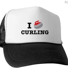 Бейсбольная кепка I Heart Curling