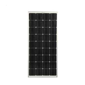 

100w solar panel with efficient power generation, glass panel