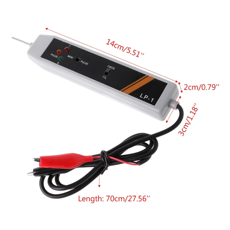 

2024 New Logic Probe High Frequency Response DTL TTL CMOS Pulse Memory Logic Tester LP-1