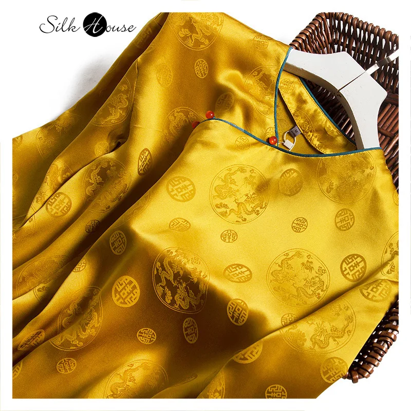 Temperment Chinese Style Mandarin Collar Printed
