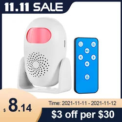 KERUI PIR Motion Detector Security Alarm Detector Anti-theft  Motion Sensor Detector Welcome Doorbell Human Body Detector