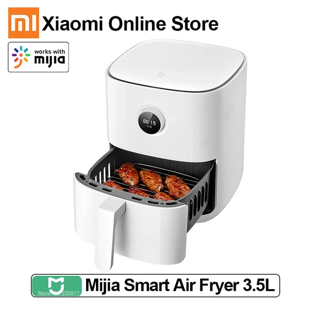 Xiaomi Smart Air Fryer Pro 4L, Air Frying, Baking, Yogurt, Fruit Drying,  Defrosting, Fermentation, White