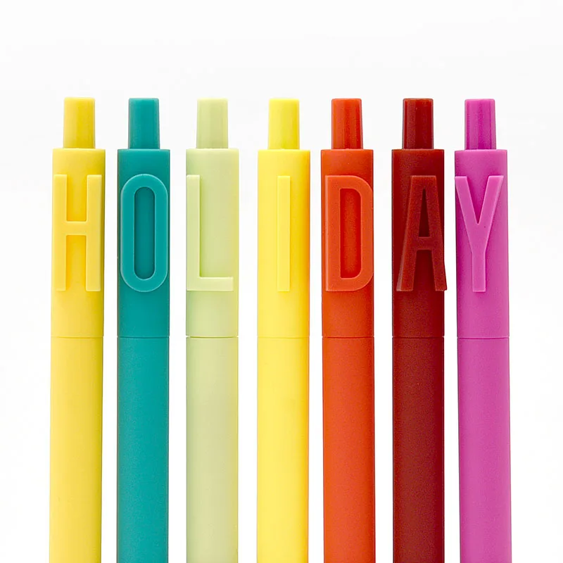 kaco♩⋆* KACO ALPHA Gel Ink Pens 36 Pcs Letter A-Z Number 0-9 Colors