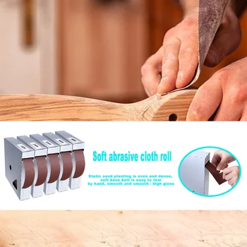

Sandpaper Polishing Abrasive Belt 50m/box Metal Glass Woodworking Sanding Paper Metal Polishing Electrostati Tool
