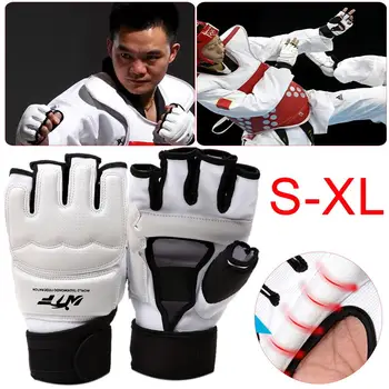 Hoge Kwaliteit Taekwondo Bokshandschoenen WTF Enkel Protector Palm Beschermen Guard Judo Wesing Martial Arts Handschoenen Karate Apparatuur