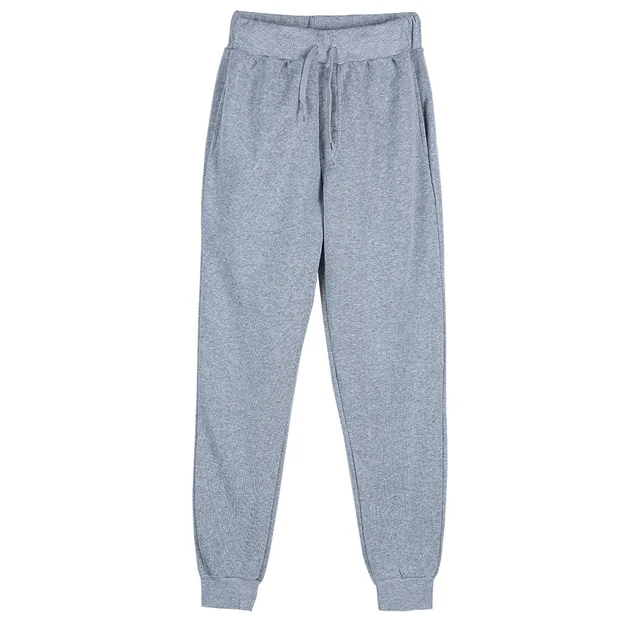 Women's jogging pants 15 styles of street pants, women's summer loose trousers, casual sports pants, Harajuku pants, solid color 3