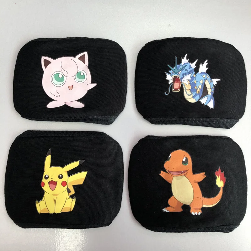 

Pikachu Pokemon Go Mask Imitation Haze Mask Cosplay Cotton Unisex Breathable Mouth Respirator Washable Mask