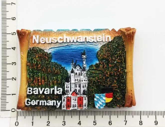 Hartz Mountain Neuschwanstein Германия магниты на холодильник туристические сувениры