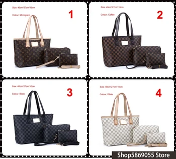 

Luxury Leather Handbags Women Bags Designer Brand Women's Shoulder Bags Large Capacity Ladies Hand Bags L250 Louis Vuitton LV-