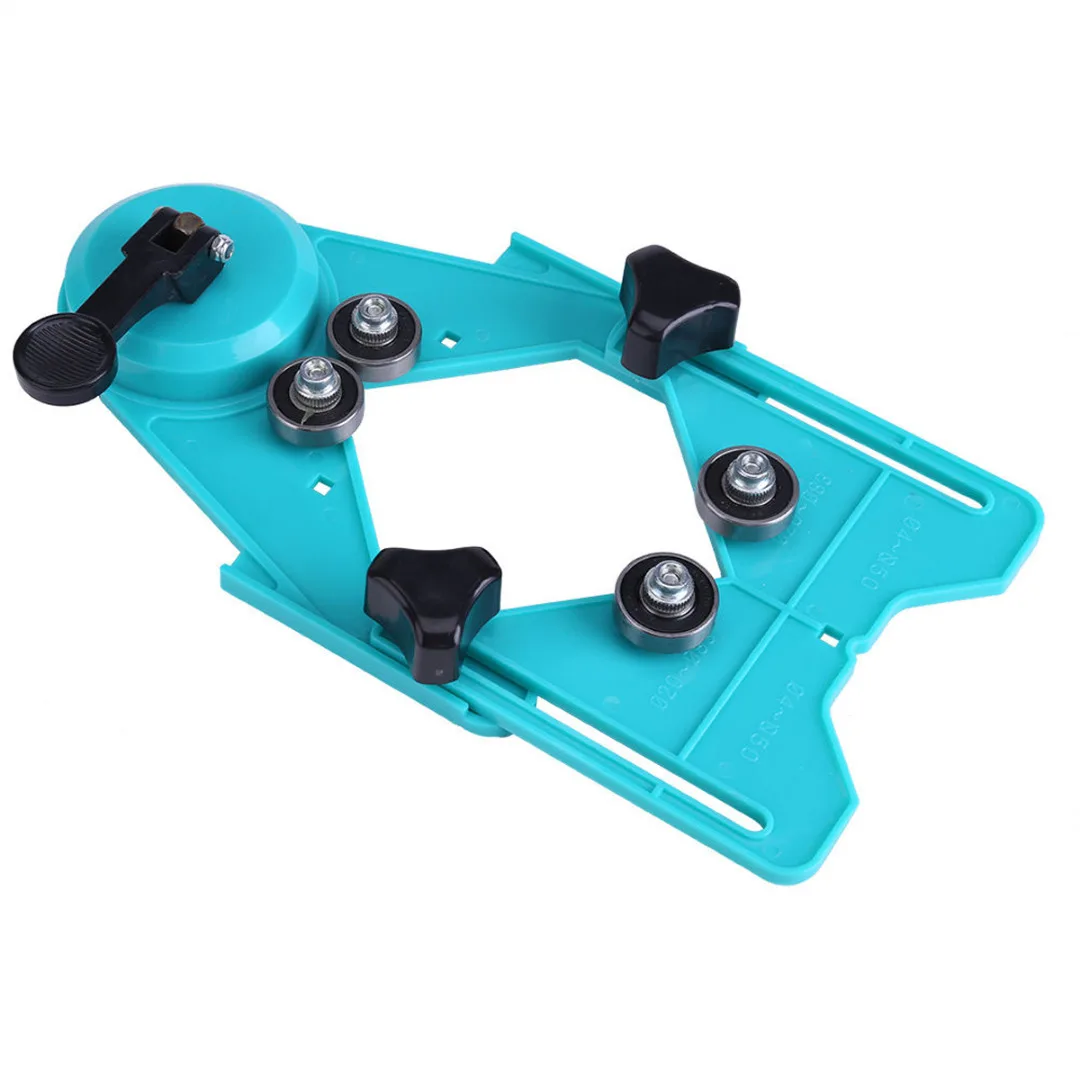 DWZ Green Adjustable 4mm-80mm Diamond Drill Bit Hole Saw Guide Sucker Base Locator