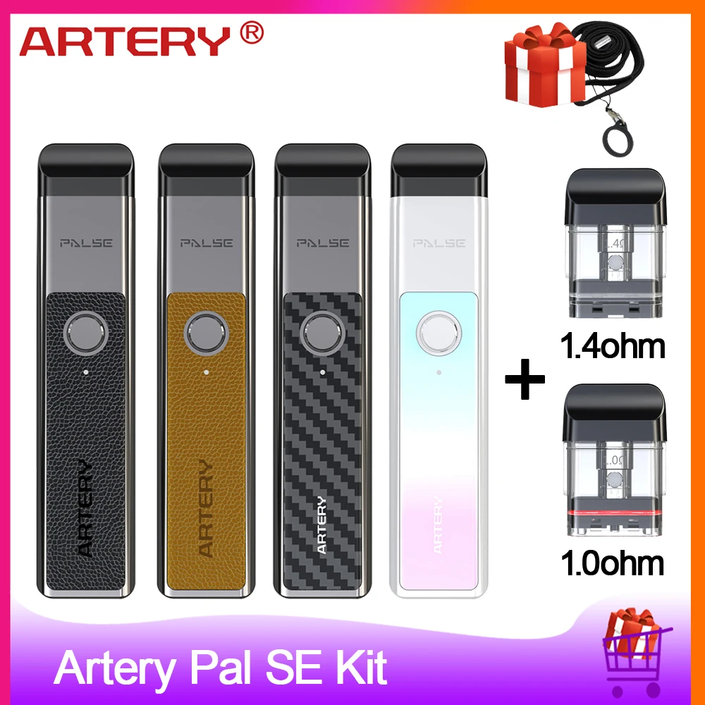 Оригинальный Vape Kit артерия Pal SE Pod аккумулятор 700 мАч Ом катушка картридж набор для