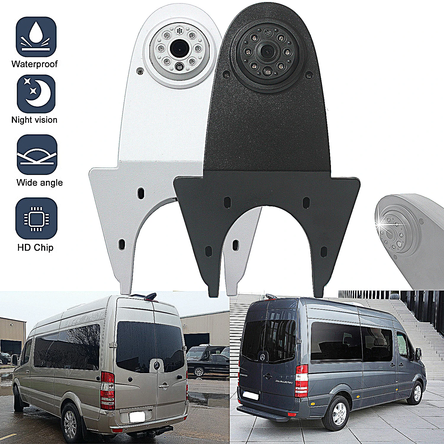 

Камера заднего вида AHD1080P для автомобилей Mercedes Benz Viano Sprinter Vito Transporter Crafter