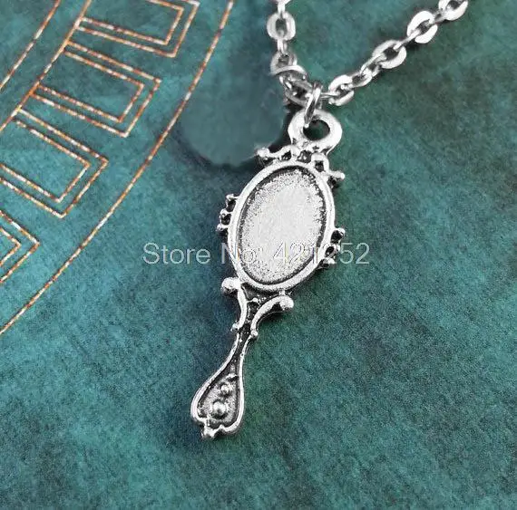 Princess Inspired Charm Necklace Mirror 