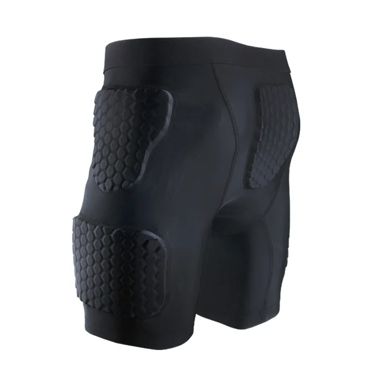 Men Women Sports Kneepad Elbow Shock Compression Ski Skate Hip Padded Shorts Soccer Football Basketball Protect Gear Rib Guards