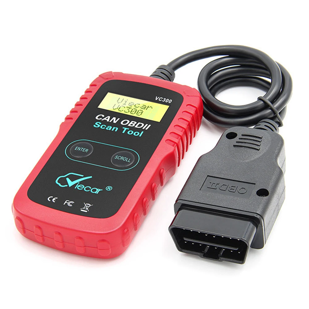 Считыватель кодов VC300 OBD2 для автомобиля ручной детектор ошибок с экраном